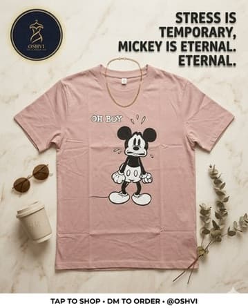 'Oh Boy' Mickey Tee
